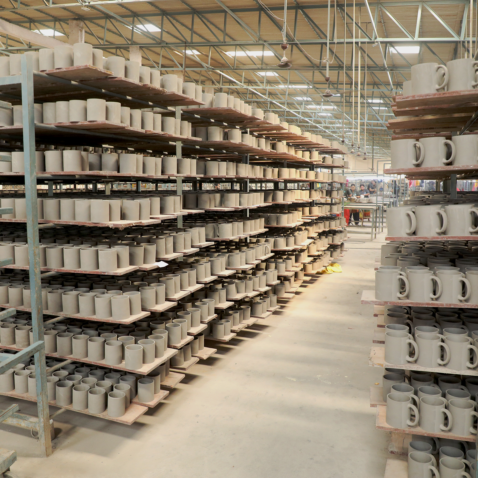 Rishon Ceramic mug manufacturing facility