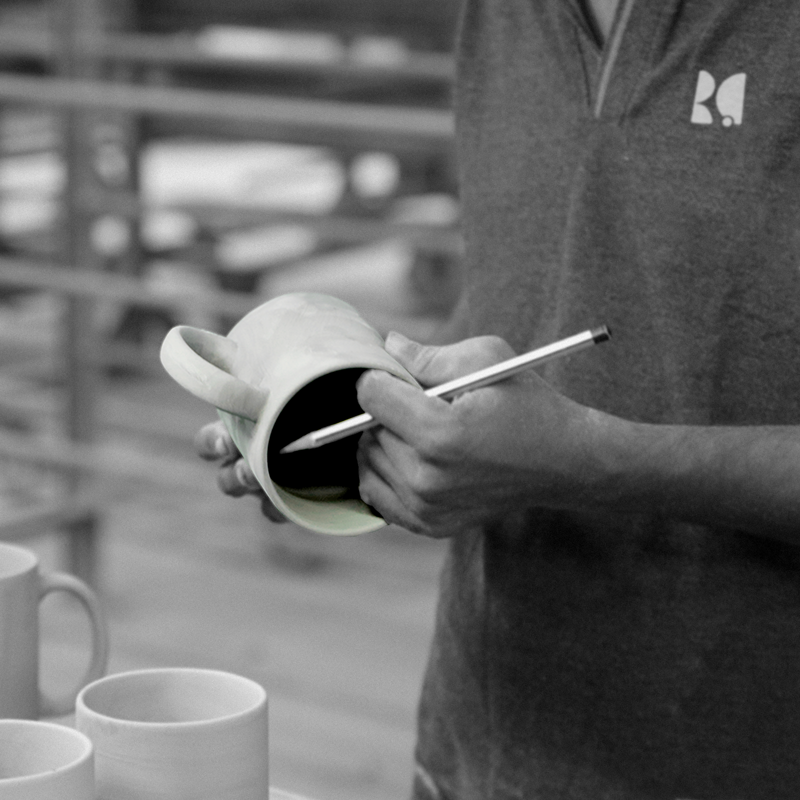 Handcrafted sublimation mugs from Rishon Ceramic