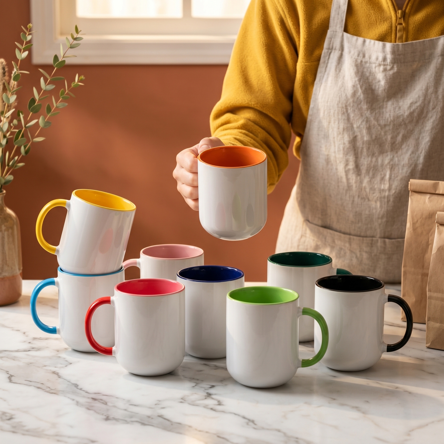 3 Tone Color Sublimation Mug