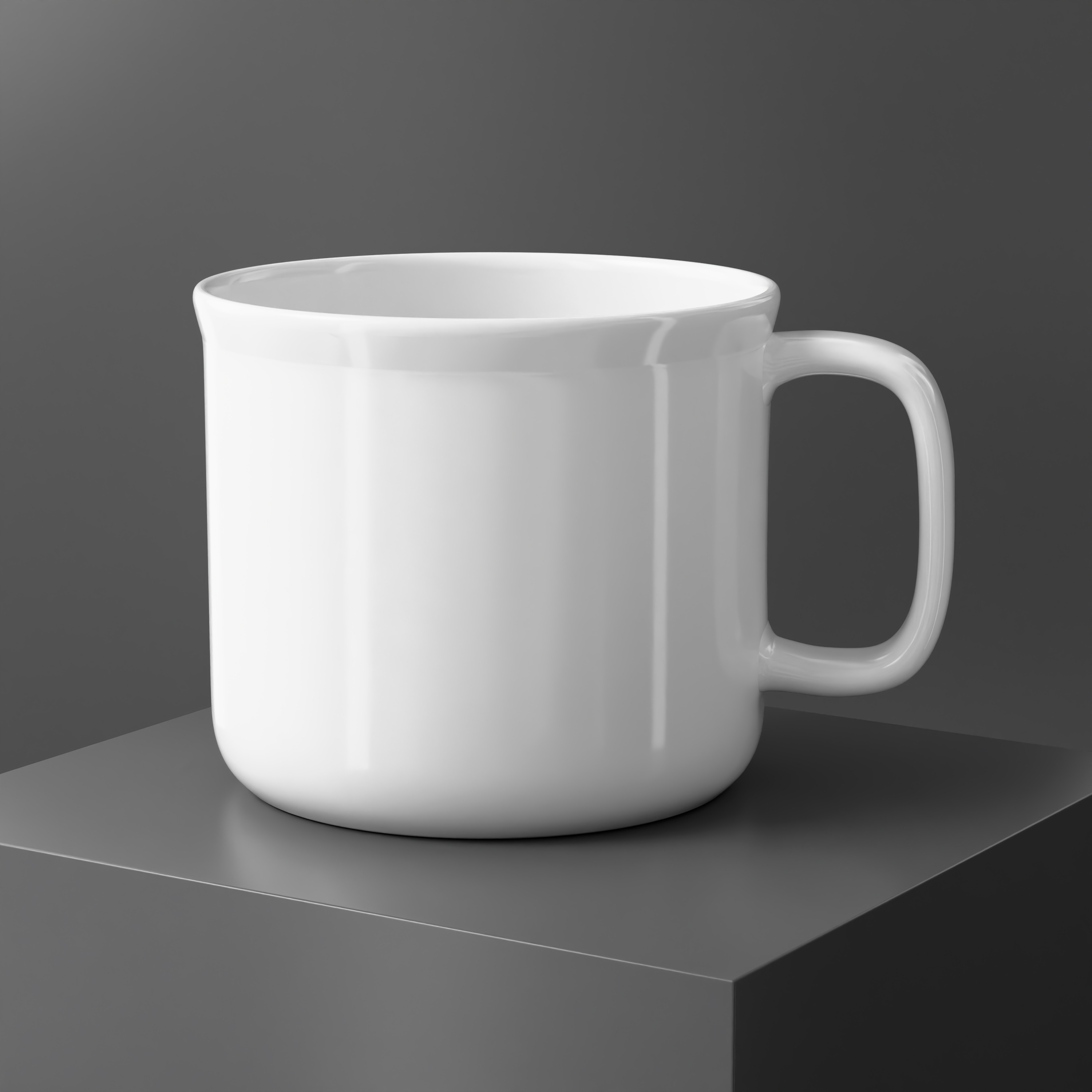 Plain White Non-Sublimation Mug