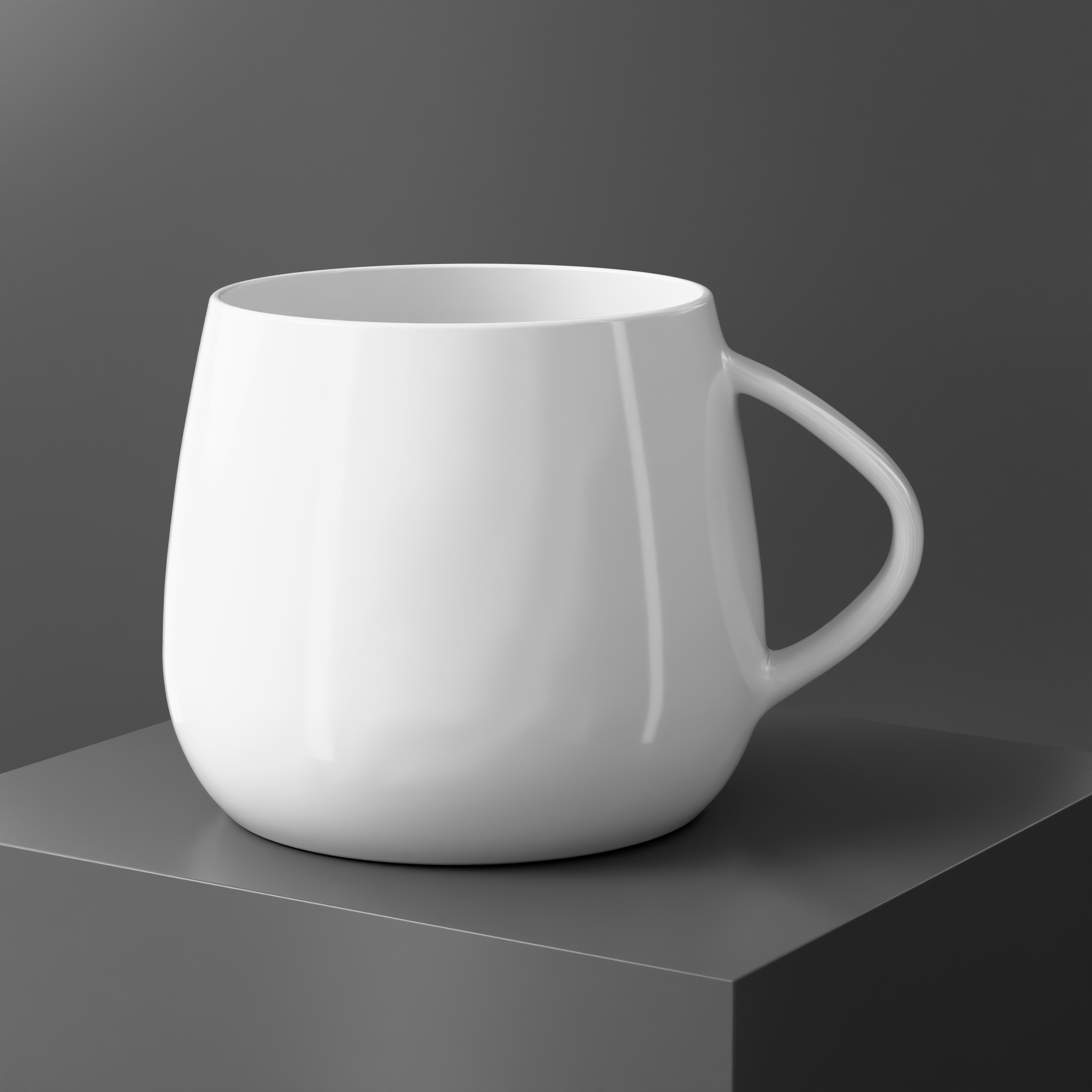 Plain White Non-Sublimation Mug